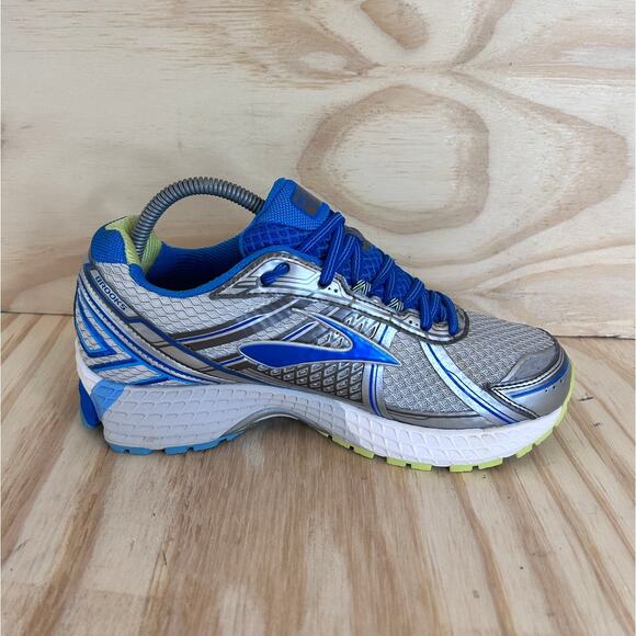 Brooks -Adrenaline GTS 15 -Running -Gray/Blue -Women's -8.5(2E) EW -1201742E179 - Picture 5 of 9